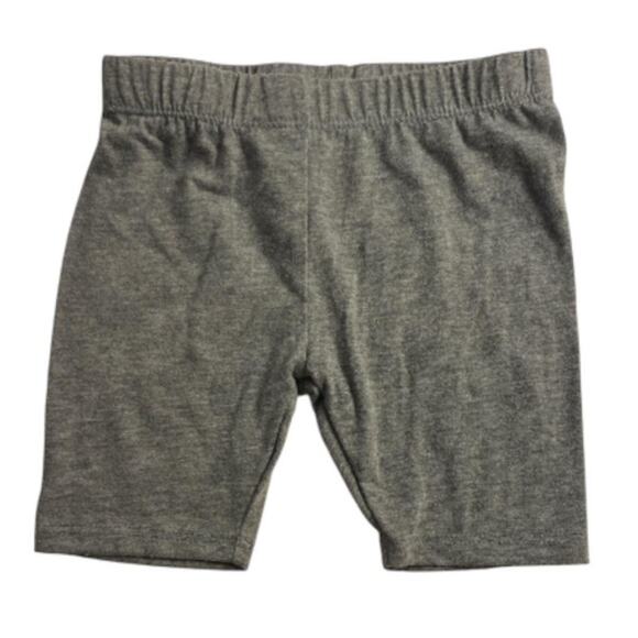 Minimalist Gray Biker Shorts Toddler Young Hearts 4T - Picture 5 of 5